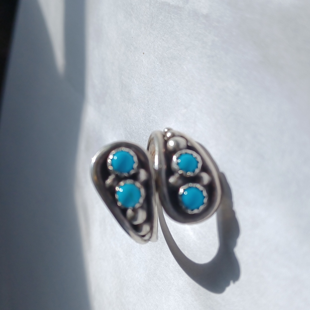 SS TURQUOISE RING